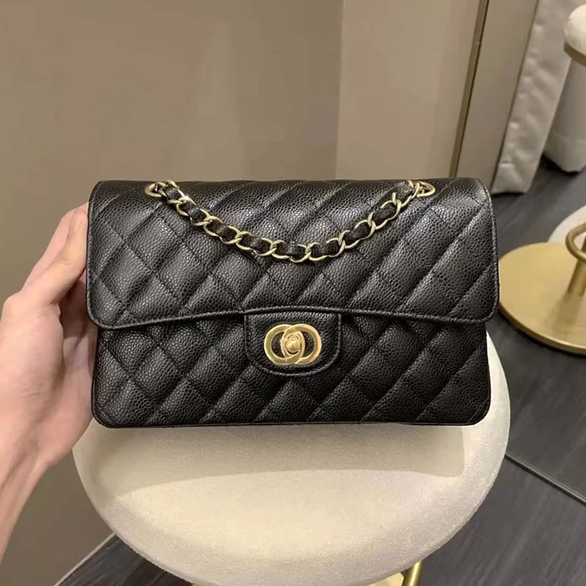 Women Chain Bags Designer Bags Women Shoulder Bag Totes Bags Wallet Check Velour Thread Purse Letters Solid Hasp Waist Square Stripes Luxury Handbags