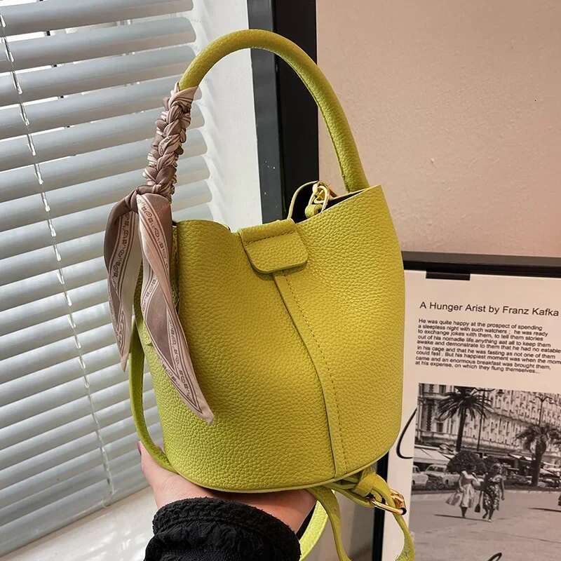Fashion Women Crossbody Autumn Winter Shoulder Brand Design Bucket Bag Ladies PU Leather Portable Hand Bags Wt434