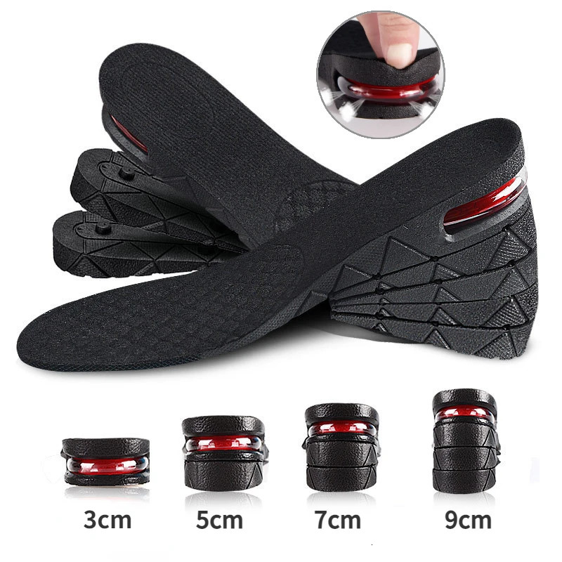 Height Increase Insole Air Cushion Elevator Shoe Insole Lifts Kits Inserts 3-9cm Variable Height Shoe InsolesAir Shock Absorbing 250408