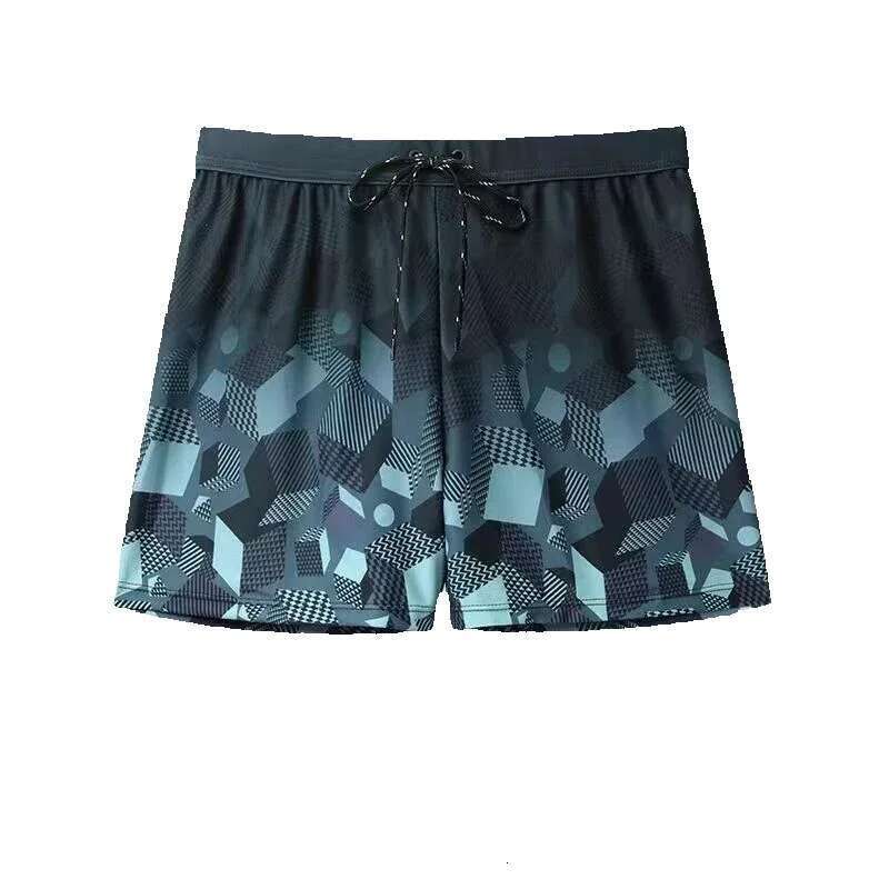 Men's swimsuit, anti awkward, loose, quick drying, boxing, beach pants set