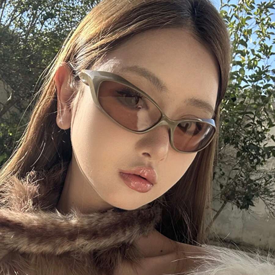 New Fashion Y2K Sunglasses Women Men Punk Hip-Hop Sports Goggles Design Futuristic Sun Glasses Retro Party Sunnies Eyeglasses