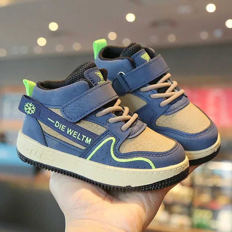 Size 21-32 childrens casual breathable running sports shoes for girls boys and children wearing light resistant shoes for babies anti slip shoes for t