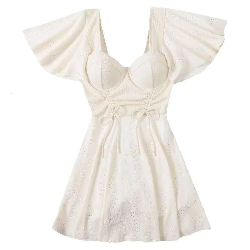 Women's one-piece swimsuit, monokini, conservative style skirt, warm spring, 2025