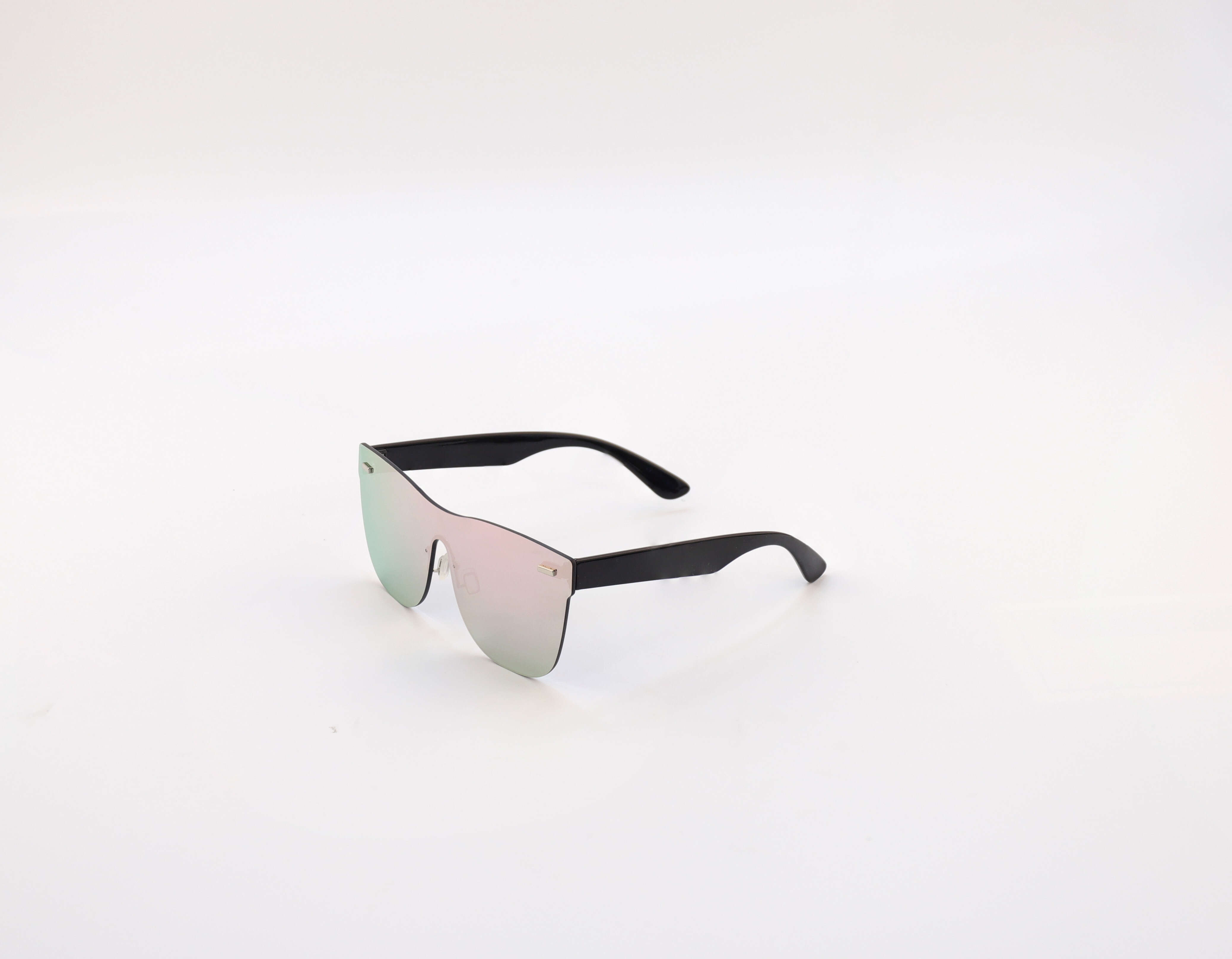 Polarized Sports Sunglasses for Men UV380 Protection Mens Sunglasses Wrap Around Sun Glasses for Cycling Running Custom Frameless Fashion Men Women Su