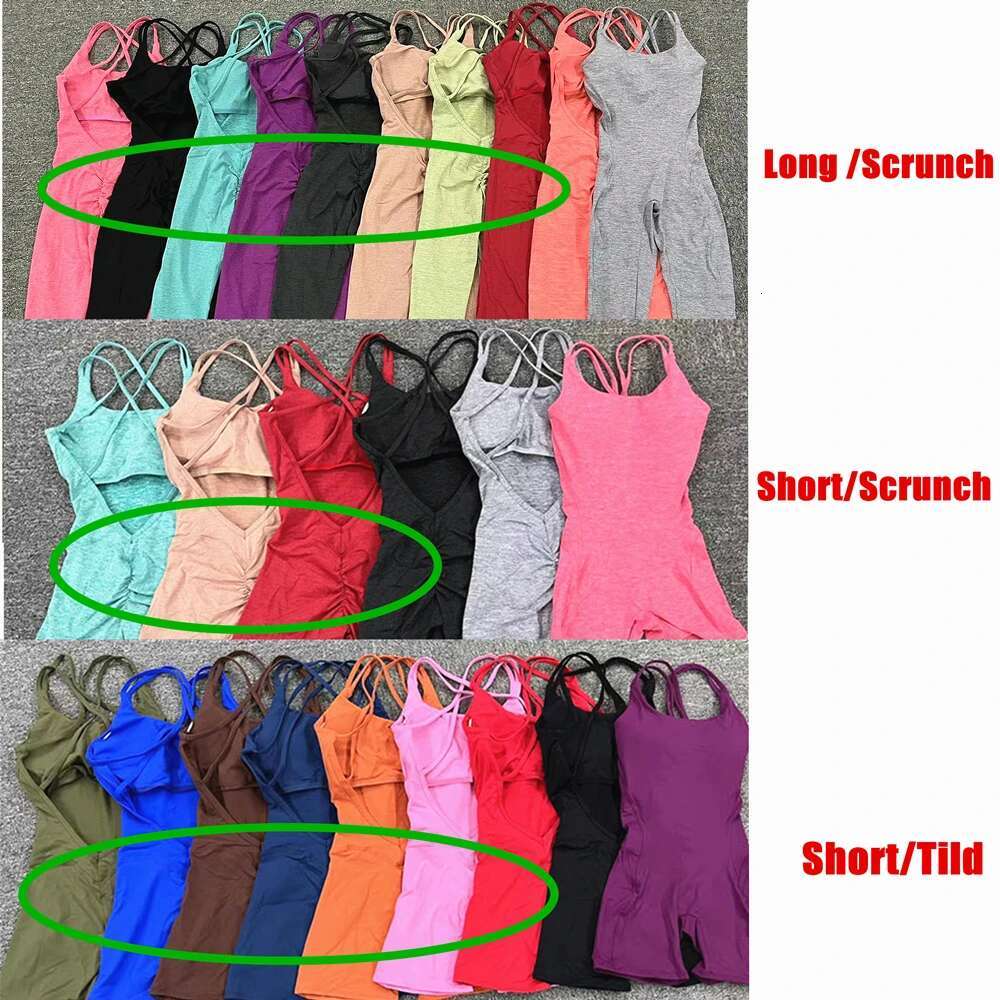 2025 Pad Lycra Active Wear Gym Yoga Set Fiess Scrunch Legging Women Workout Female Sports Outfit Suits Exercise Jumpsuit