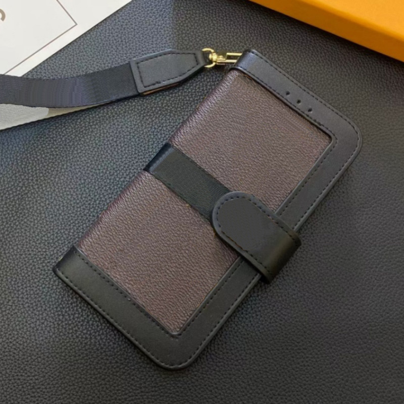 Fashion Designer Wallet Phone Cases for iphone 16 16pro 15 15pro 14 14pro 14plus 13 13pro 12 pro max PU Leather Monogram Card Holder Pocket Luxury Cellphone Case Cover
