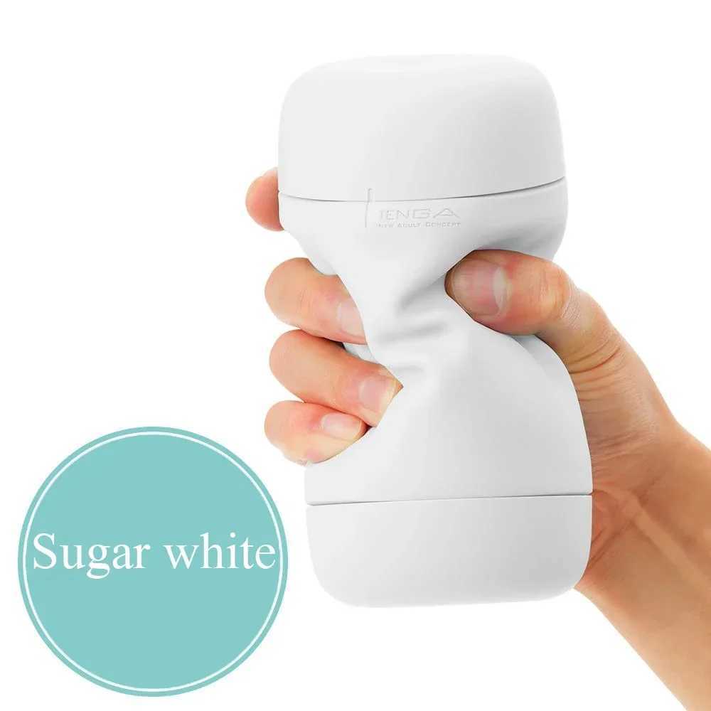 TENGA Puffy Cup Soft Massage Machine for Mens Real Vagina Reusable Massage Machine Original Adult GameW250408