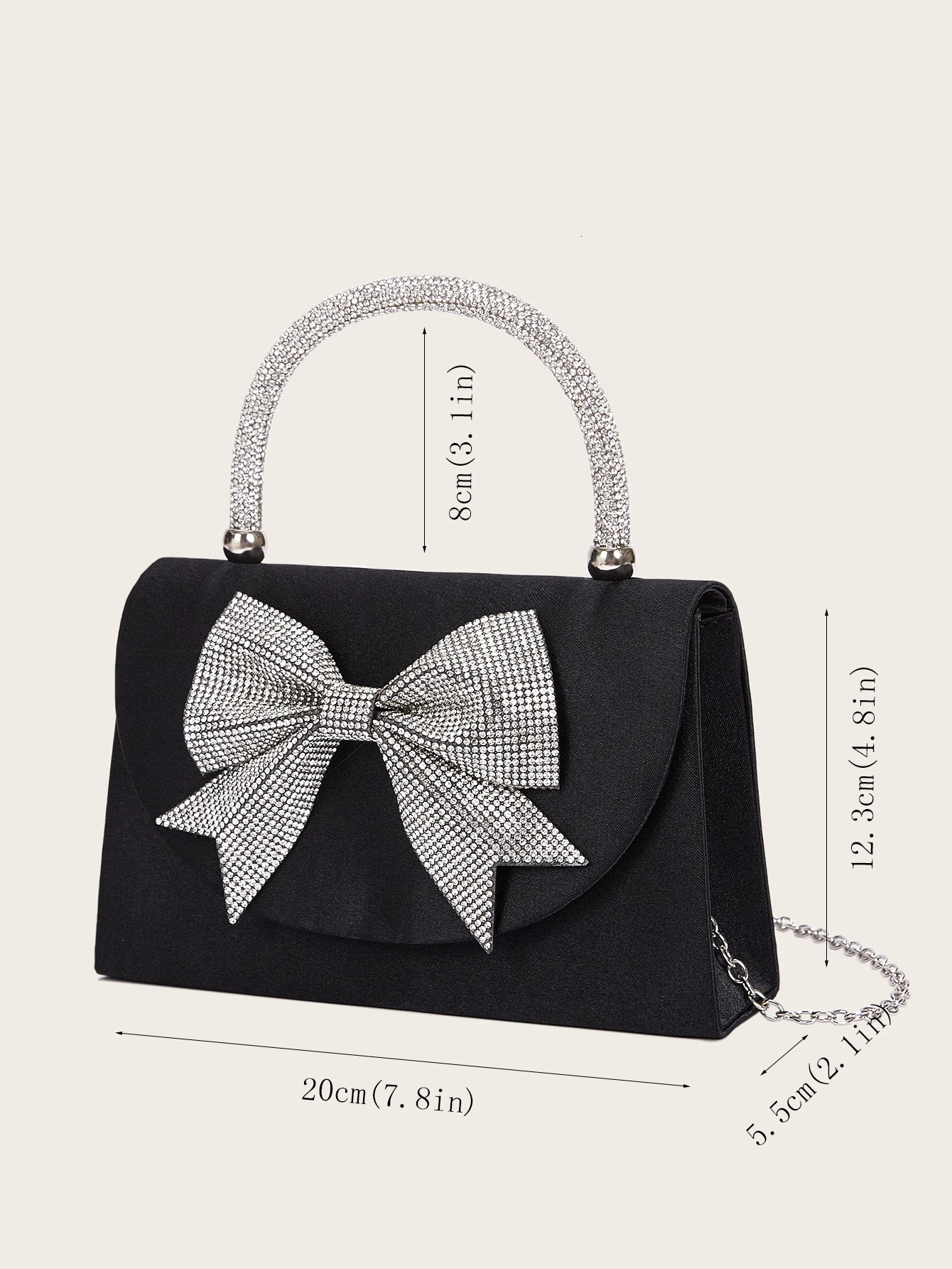 Womens Square Shoulder Bag Womens Evening Clutch Bag Wedding Party Storage Bag Premium Banquet Evening Dress Bag 250402
