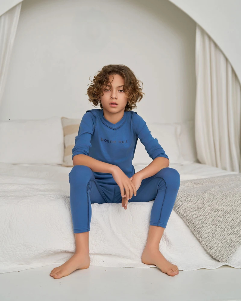AS 2025 Summer Fashion Kids Pjs Comfortable Girl Boys Homeclothes Baby stretchy presale will send it out after 4.12 250407