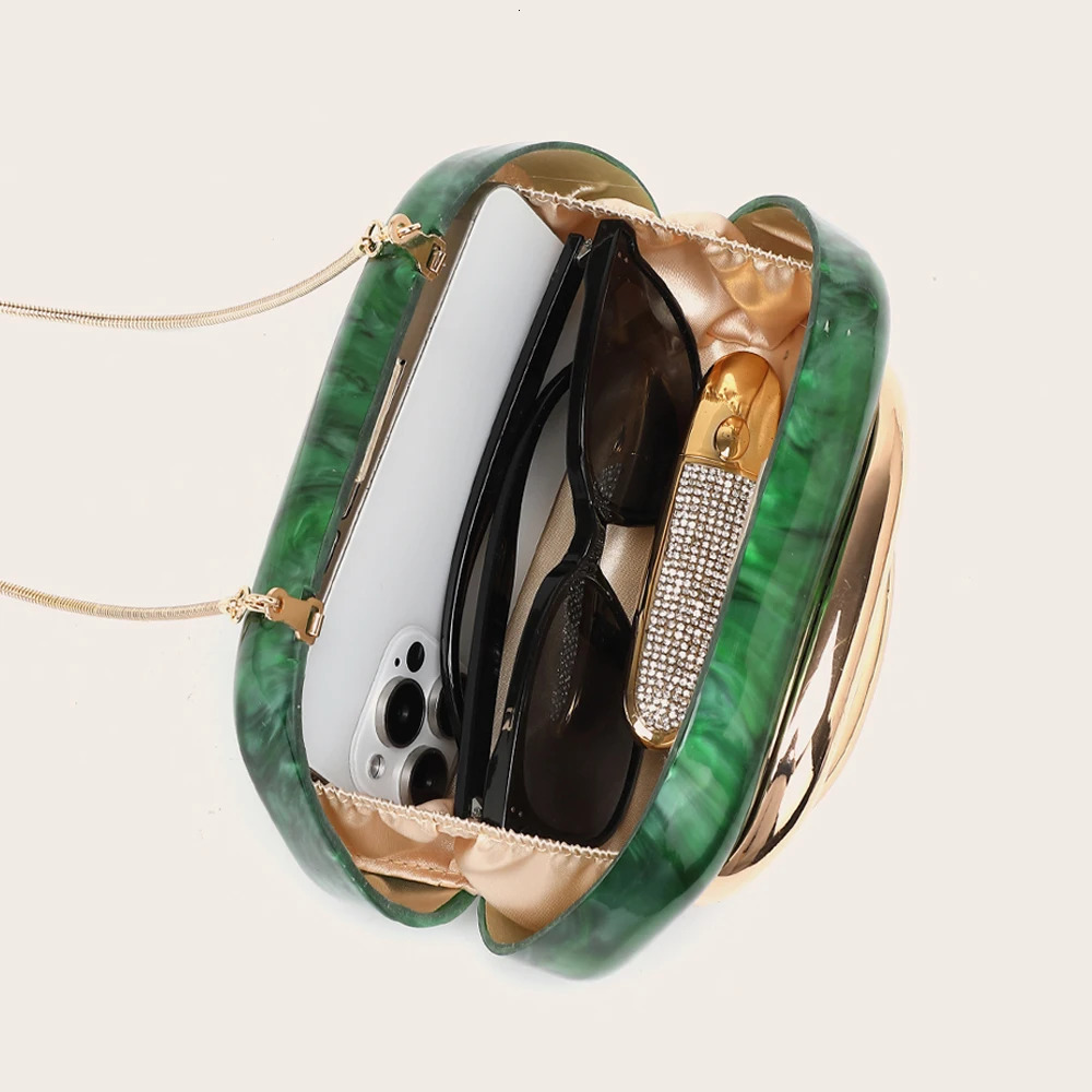 Fashion Womens Handbag Bride Metal Gold Women Evening Banquet Clutch Bag Shoulder Wedding Purse Party Crossbody Bag 251106