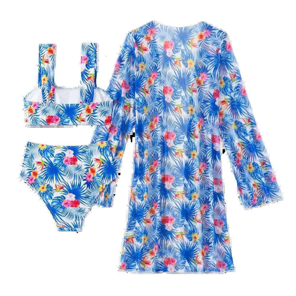 2025 elegant 3-piece women's two-piece set swimsuit bikini hanger