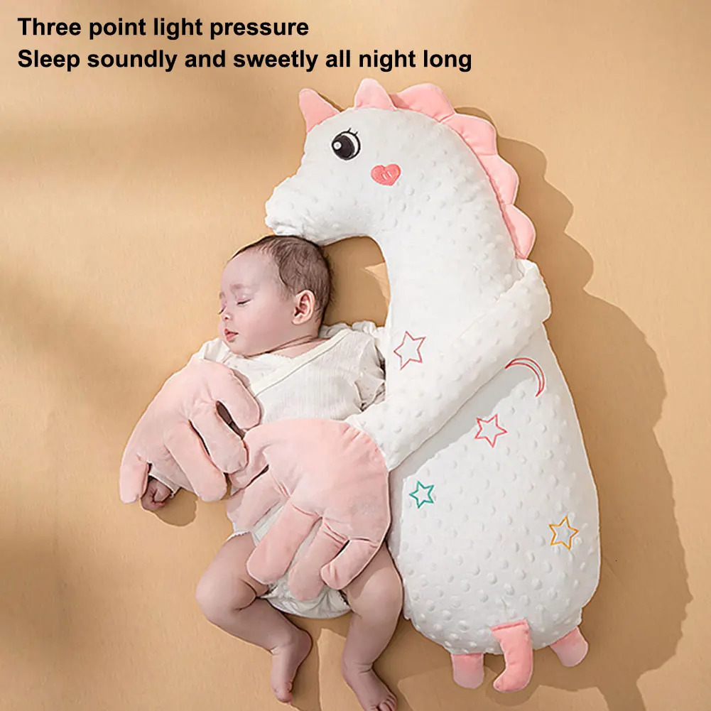 Soothing Baby Sleep Aid Pillow Baby Startle Prevention Sleep Companion Pillow Baby Soothing Palm Automatic Patting Sleeping Toy 250407