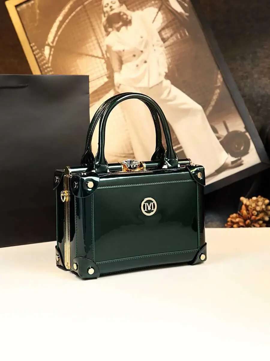 2024 New Fashionable High-End Feelniche Genuine Leather Women's Shoulder Bag Versatile Crossbody Rice Box Handbag Trendy