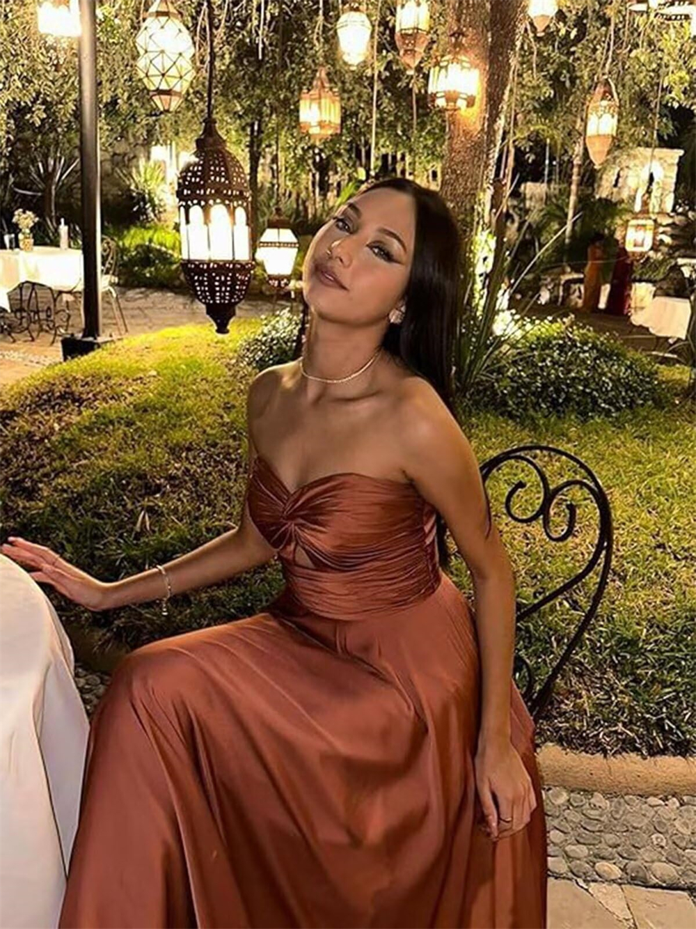 Long Prom Dresses Elegant Art Deco-inspired Neck Pleats Sweetheart Taffeta Pockets Lace-up A-Line Plus Size Formal Occasion Evening Party Gown Pd14
