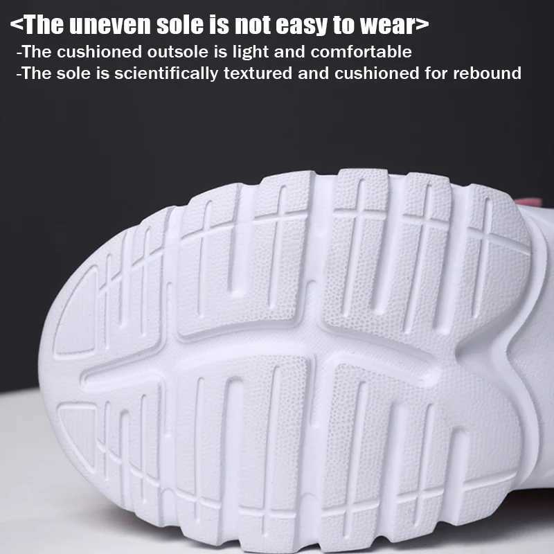 Cute girl pink sports shoes outdoor breathable mesh flat sports shoes fashionable childrens leisure school walking shoes anti slip W250407
