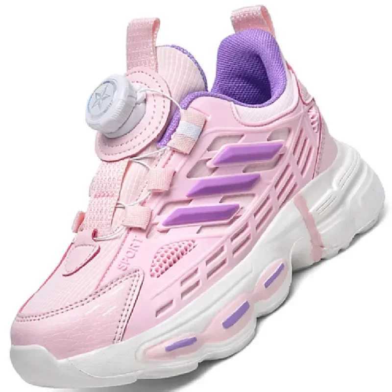 New childrens outdoor shock-absorbing sports shoes for boys and girls fashionable shoes for parents childrens casual lightweight elastic shoes W250407