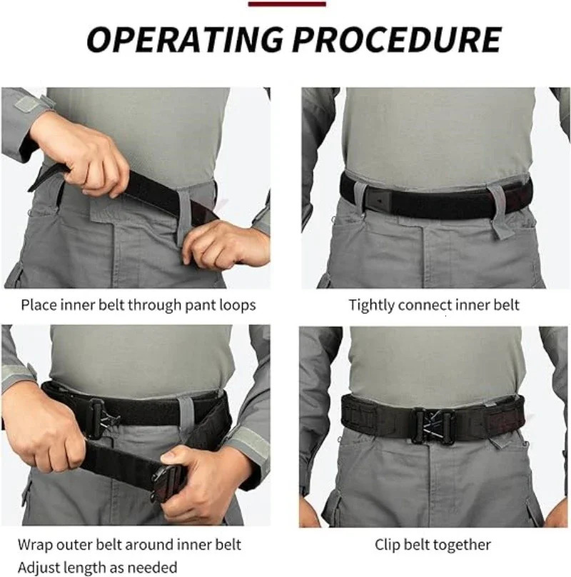 YAKEDA Battle Molle Riggers Belt Duty Belt Heavy Duty Anti-Slip Pad Inner Belt Comb 3-In-1 System 250403