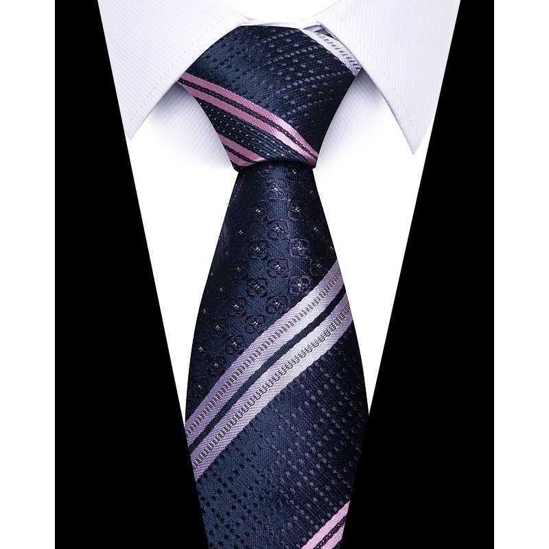 Tie For Men Gravatas Wholes Fashion 7.5 cm Luxury Necktie Dark Grey Wedding Accessories Dot Man Fit Workplace X250407