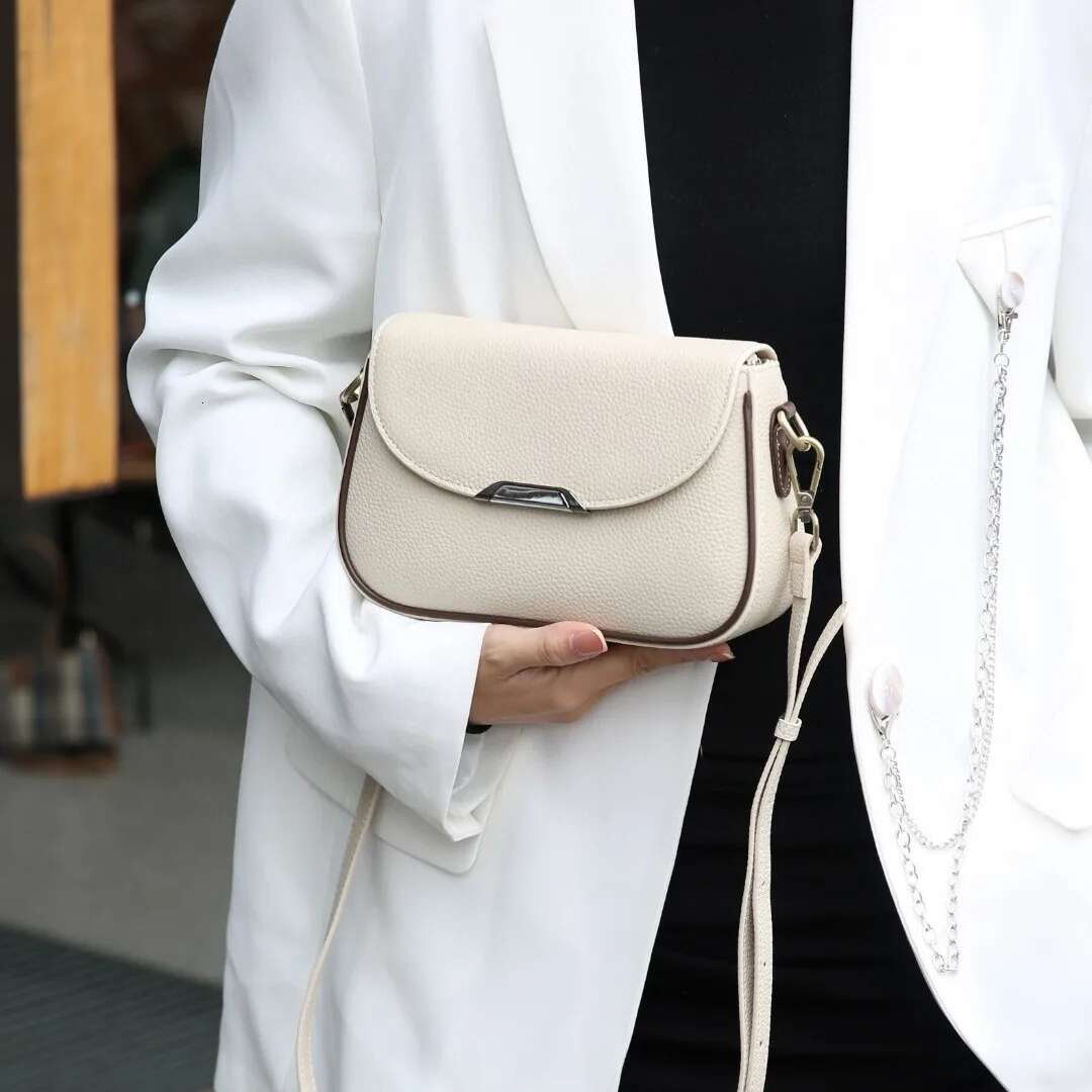 New Retro Genuine Leather Small Square For Women Trendy Single Shoulder Ladies' Phone Bag High Quality Purses Handbags