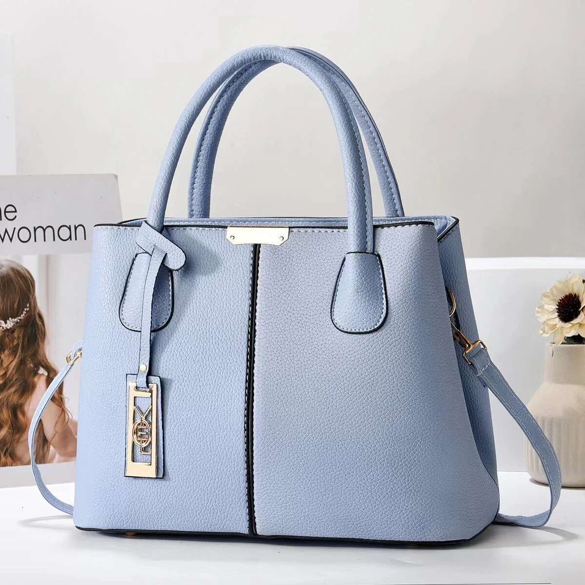 Famous Designer Brand Bags Women Leather Handbag New Ladies Purse Cmc
