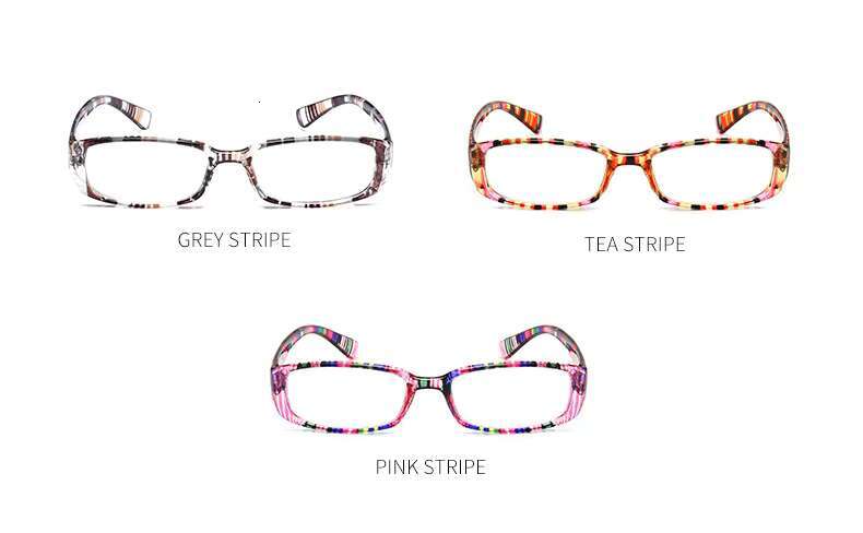 New Fashion PC Reading for Women Men Portable Full Frame Presbyc Glasses