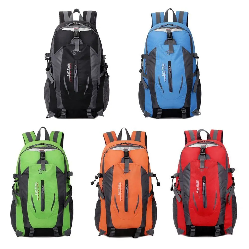 Durable Camping Backpack 40L Large Capacity Travel Rucksack Nylon Waterproof Outdoor Bags Hiking Travel Bag 250407