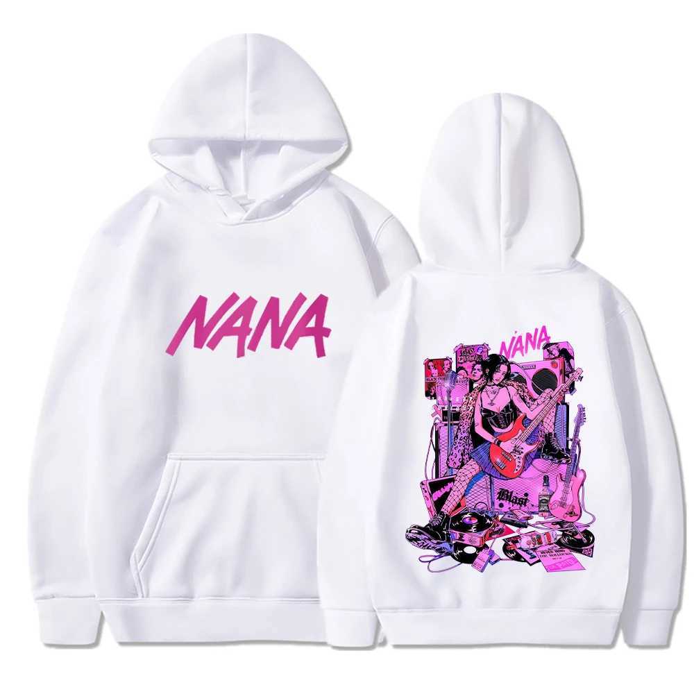 Japanese anime NANA Plus size hoodie Oosaki Nana hoodie mens sportswear Harajuku long sleeved womens zipper casual clothing top W250408