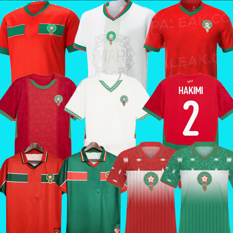 22 25 26 morocco Soccer Jerseys 2025 2026 home away Special Hakimi En-Nesyri Ziyech AGUERO Mazraoui 1994 1998 retro vintage Football Shirts top