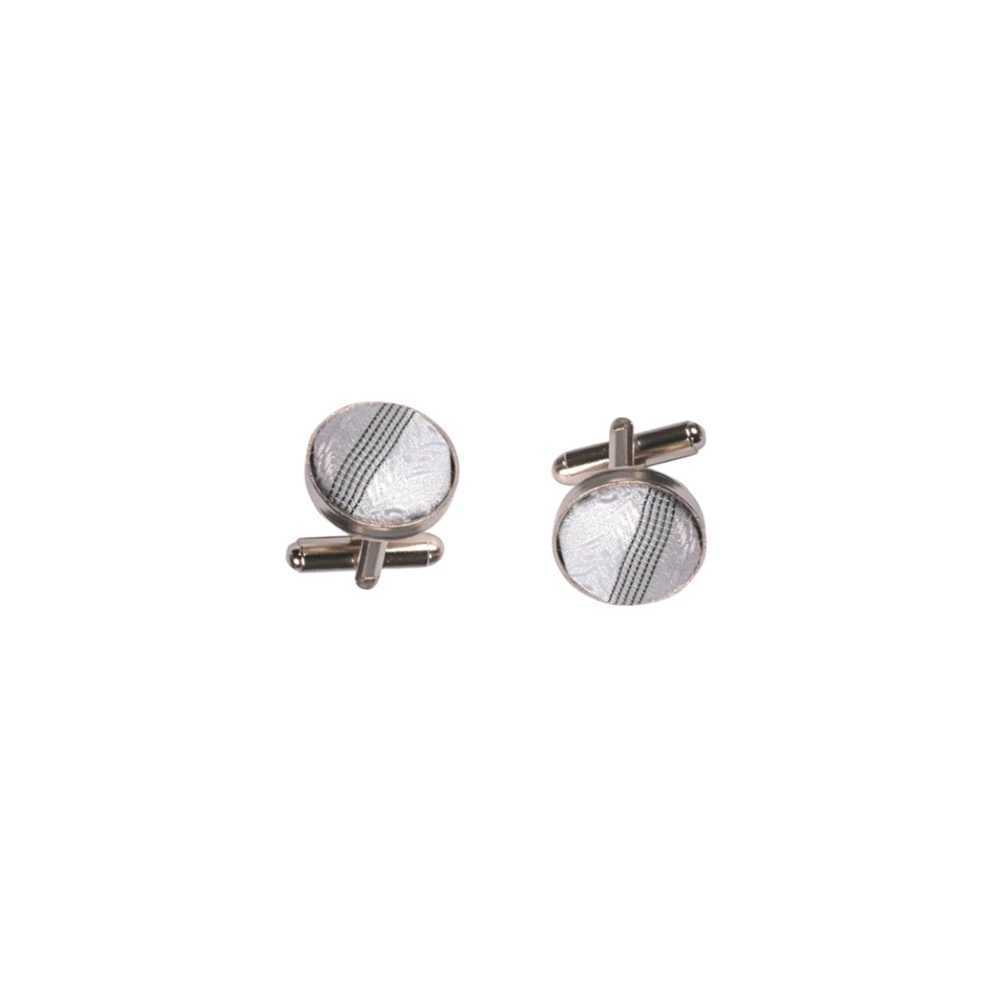 JEMYGINS White Gray Sliver Mens Ties Hanky Cufflinks Tie clip Set 8cm Silk Neck ties For Men Wedding Party Business Gift X250407