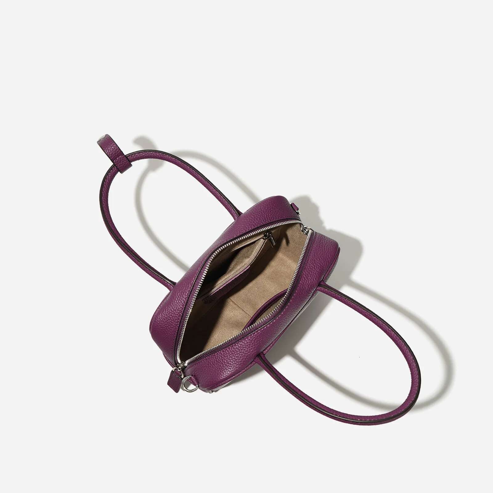Genuine Leather Bowg Women's Crossbody Designer Bag Commuter Shoulder Handbag For Women
