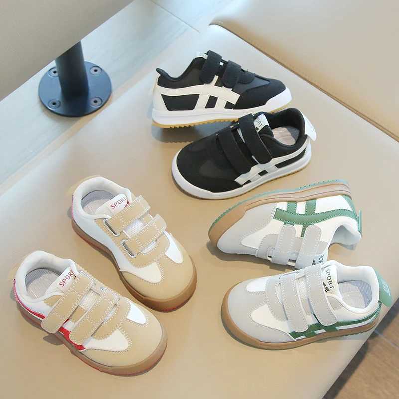 2025 New Childrens Casual Shoes Sports Shoes Lightweight Soft Boys and Girls Baby Running Four Seasons Model Board Comfortable Shoes W250407