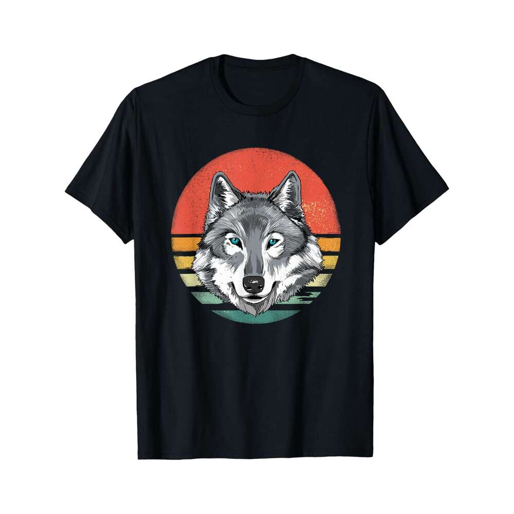 Designer T shirt Retro Vintage Pug Dog Breed Lover - 220g Tshits