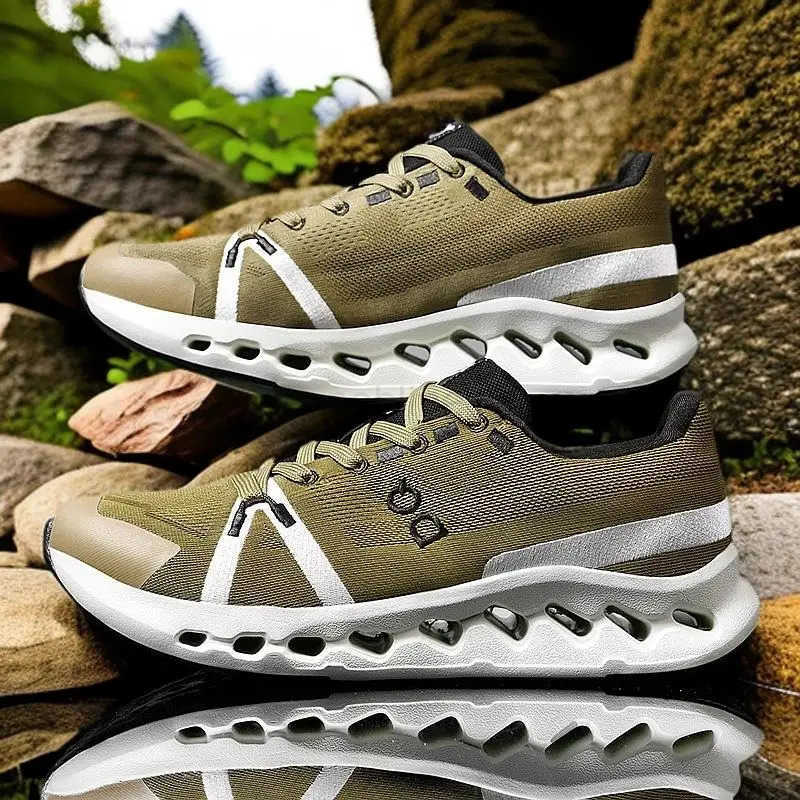 Fashionable shock-absorbing running shoes cfortable anti slip sports sneakers Z250513