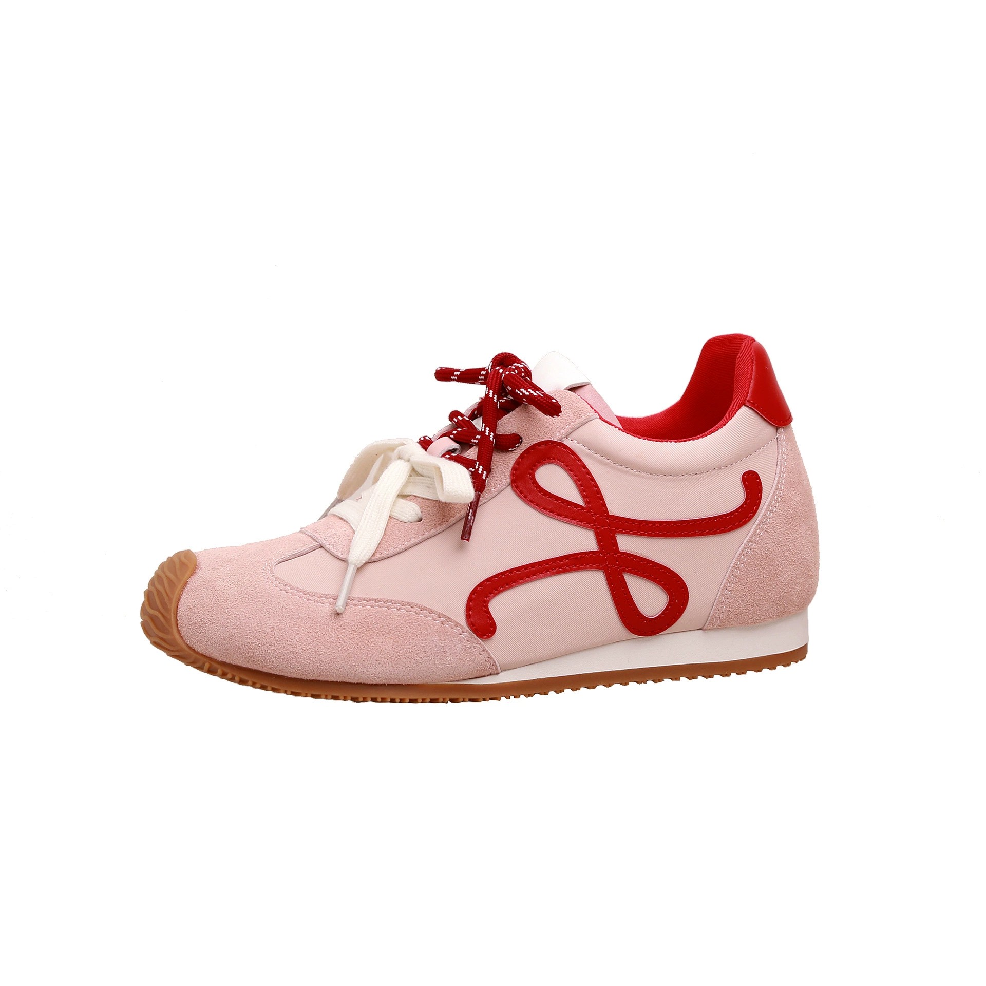 Color Block Lace-Up Casual Shoes - Comfort Meets Trend for Modern Fashion