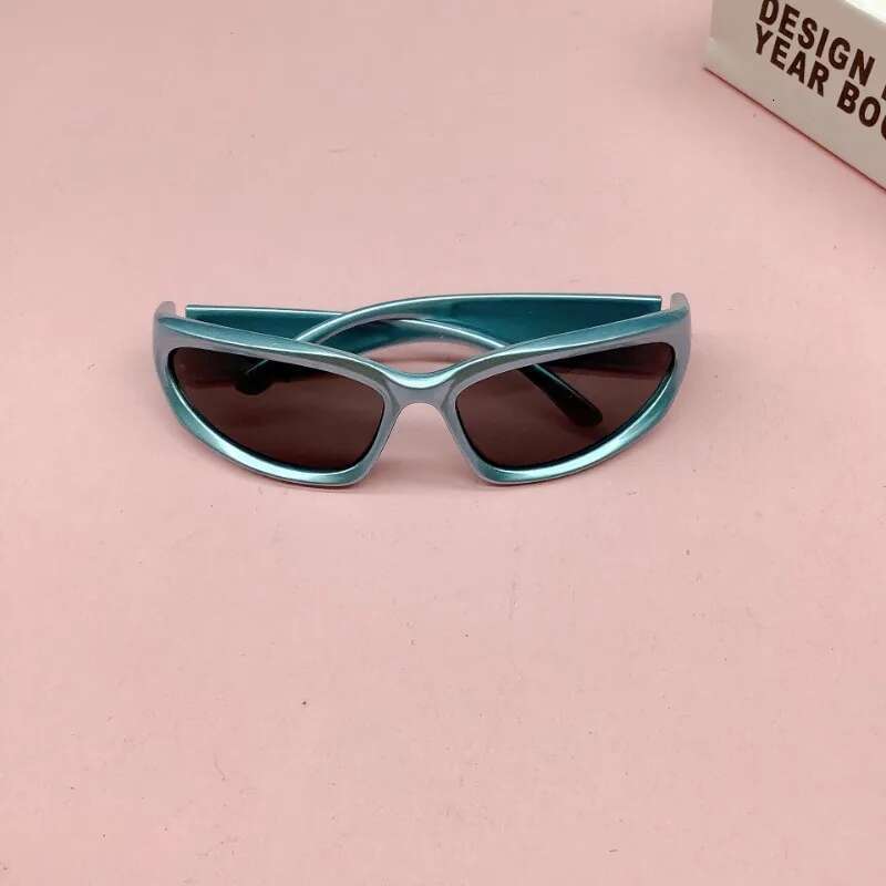 New Children's Small Frame Oval Sunglasses Girls' Sports Sun Glasses Outdoor Cycg for Boys Eyewear UV400 Gafas De Sol