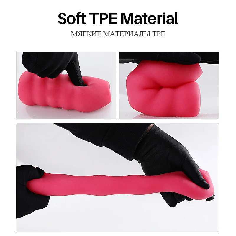 Aone Male Masturbator Pocket Pussy 6 Rooms Realistic Artificial Vagina Uterus Silicone Soft and Tight Adult Pornographic Products Sex ToysW250408
