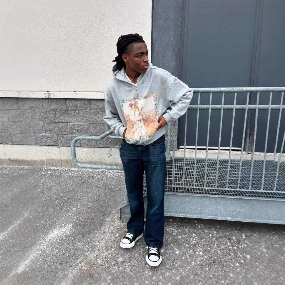 American style new fashionable 3D printed men's and women's casual pullover Catholic loose hoodie sweatshirt