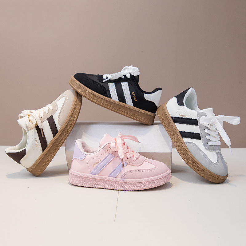 Kid's Casual Shoes For Youth Boy's Shoes Girl's Fashion Board Shoes Happysteps For Toddlers Children's Soft Lightweight Sneakers S