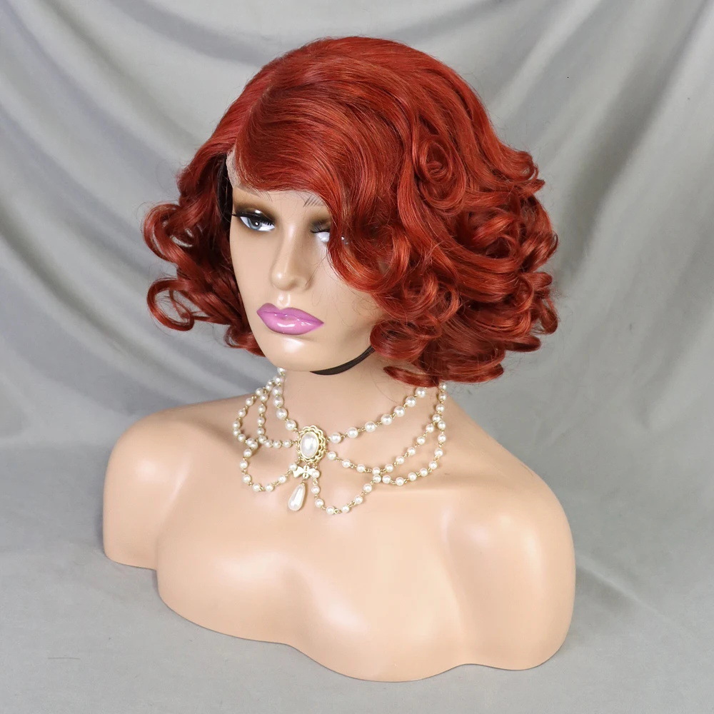 Body Wave Short Wigs Human Hair 4X4 Bob Wig Lace Front H
