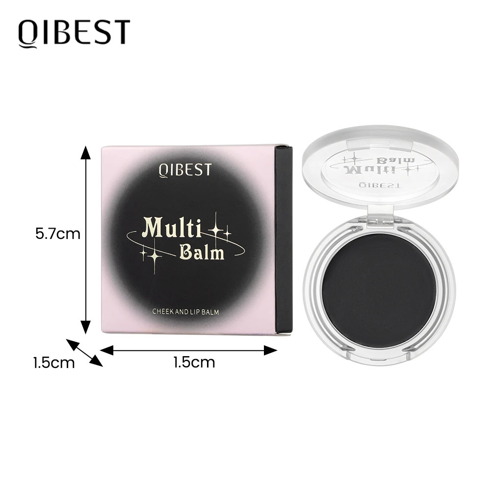 Black Crystal Blush Multi Balm Magic Temperature Change Gel Blusher Cream for Lip Eye Makeup Pink Cheeks Tint Rouge Palette 250325