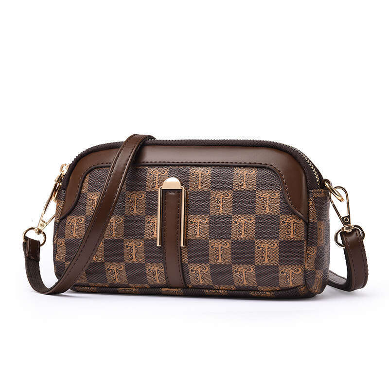 Women's Small New Coin Purse Fashionable Phone for Middle-aged Moms Single Shoulder Crossbody Bag Monogram Clutch Mini Luxury Brands Handbags