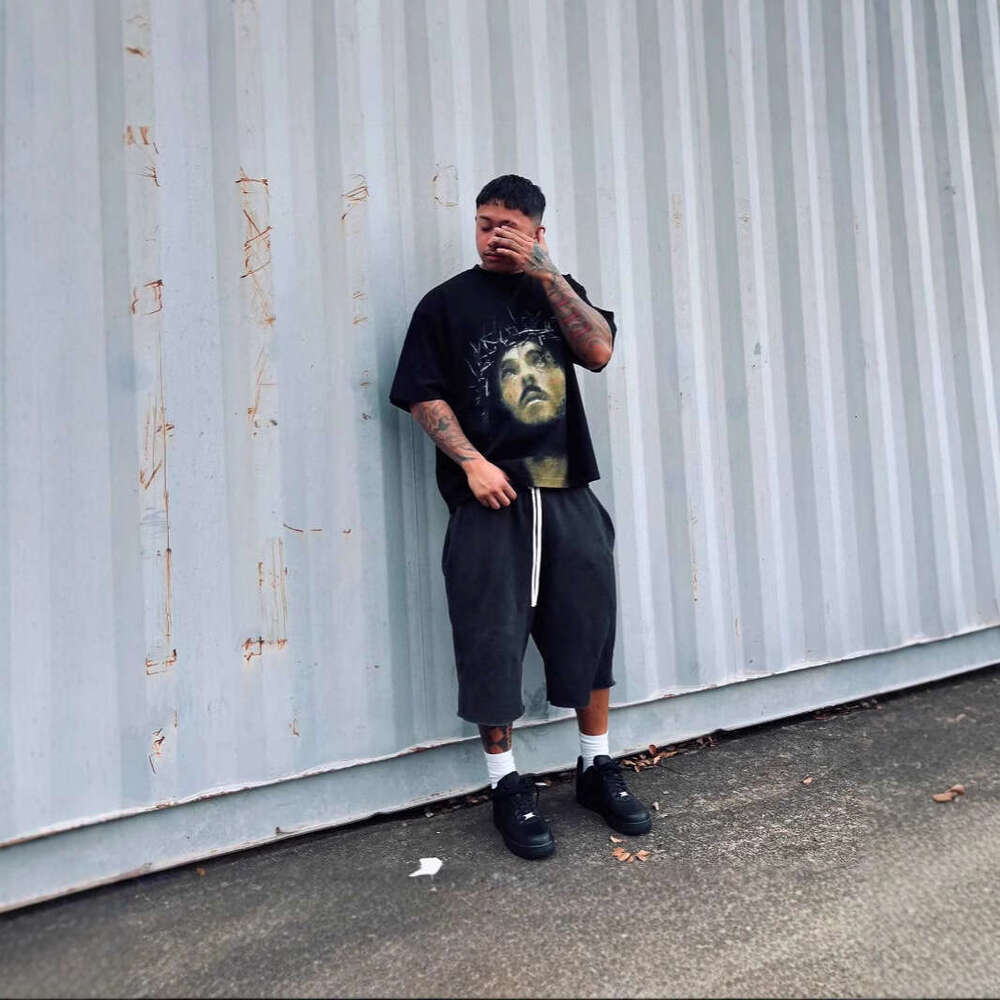 American street style design, hip-hop, loose versatile T-shirt for both men and women