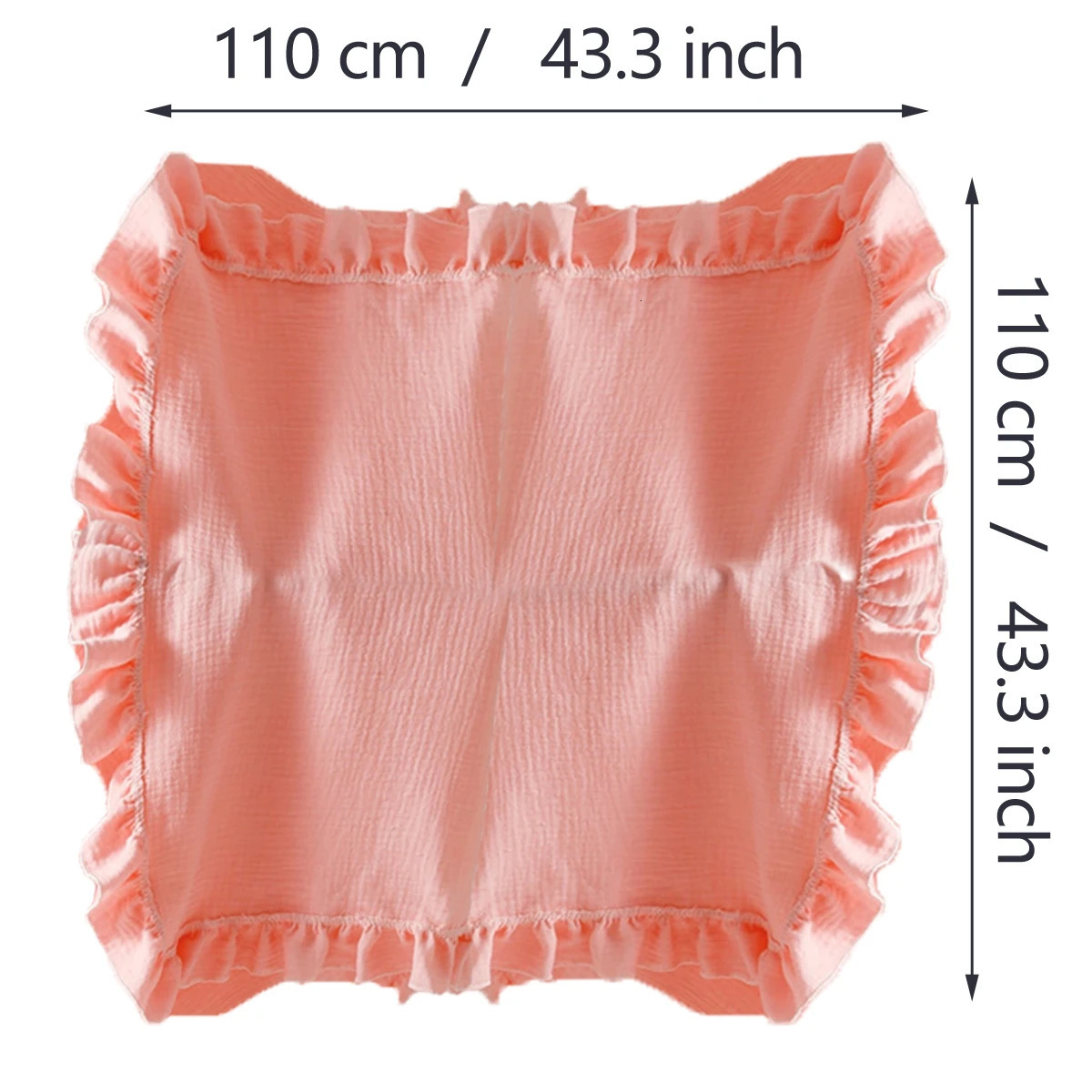 baby solid colored gauze blanket childrens blanket folded edge baby bath towel scarf blanket slim breathable 250408