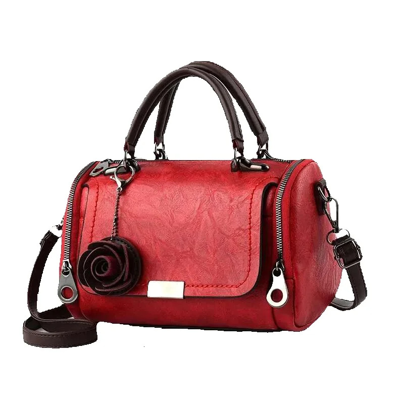 2025S New Free Shipping Designer Bag Ydlns Wers Pendant Handbag Womens Fashion Boston Bags Single Shoulder Ladies Crossbody PU Messenger Bag