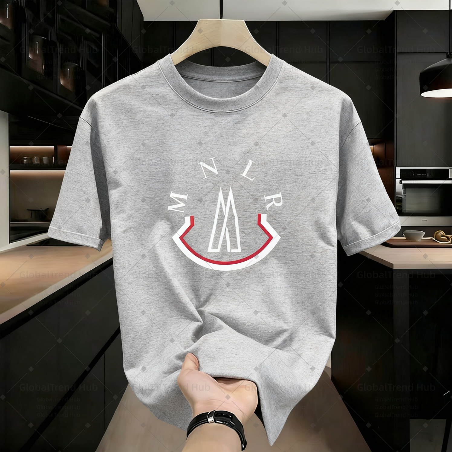 t shirt Designer T-shirt High quality fashion casual simple embroidery heavy cotton T-shirt male and female couples must have Asia plus size
