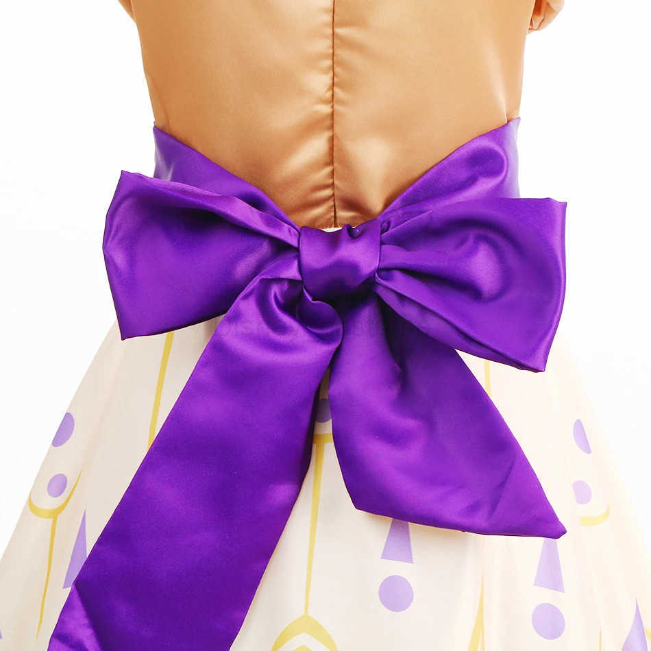Disney Anna costume girl summer costume Halloween birthday party dress up princess costume girl X250408