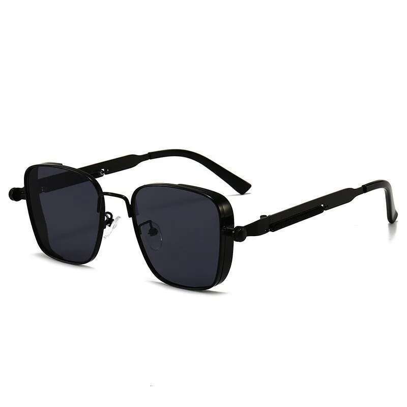 2025 Polarized Men End Handsome Driving Special Anti UV High Quality Metal Punk Fashion Trends Sunglasses