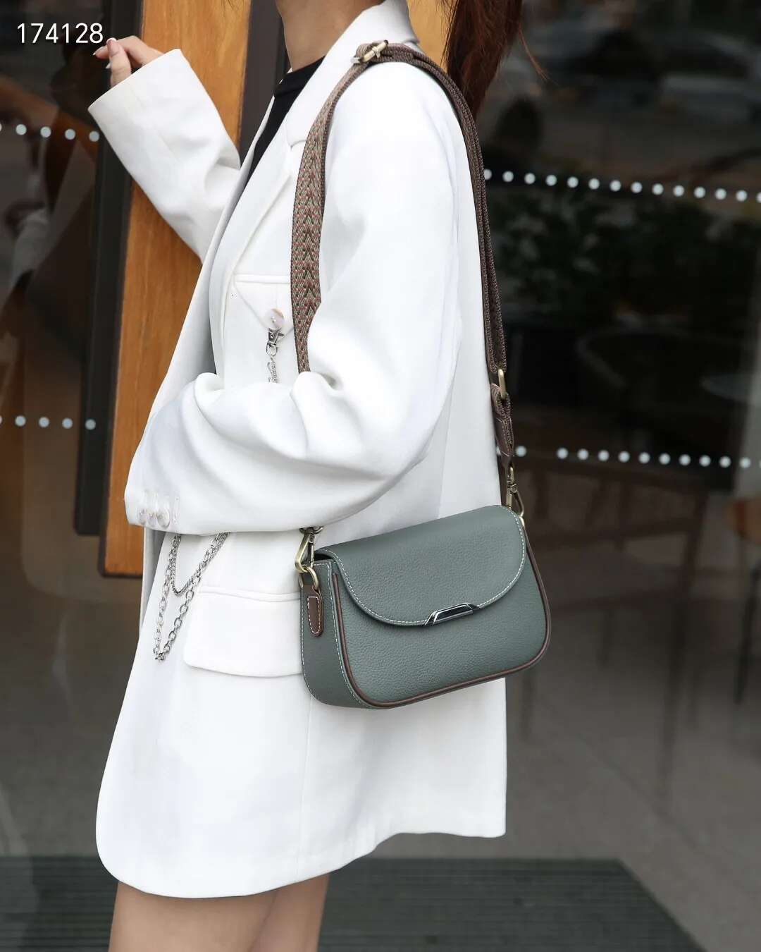 New Retro Genuine Leather Small Square For Women Trendy Single Shoulder Ladies' Phone Bag High Quality Purses Handbags