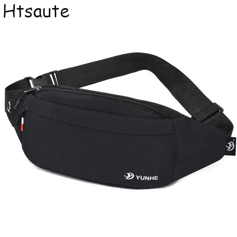 Mens and womens waist waterproof Fanny bag womens bag waist belt Bum hip abdomen shoulder cross body side handbag kangaroo Z250407