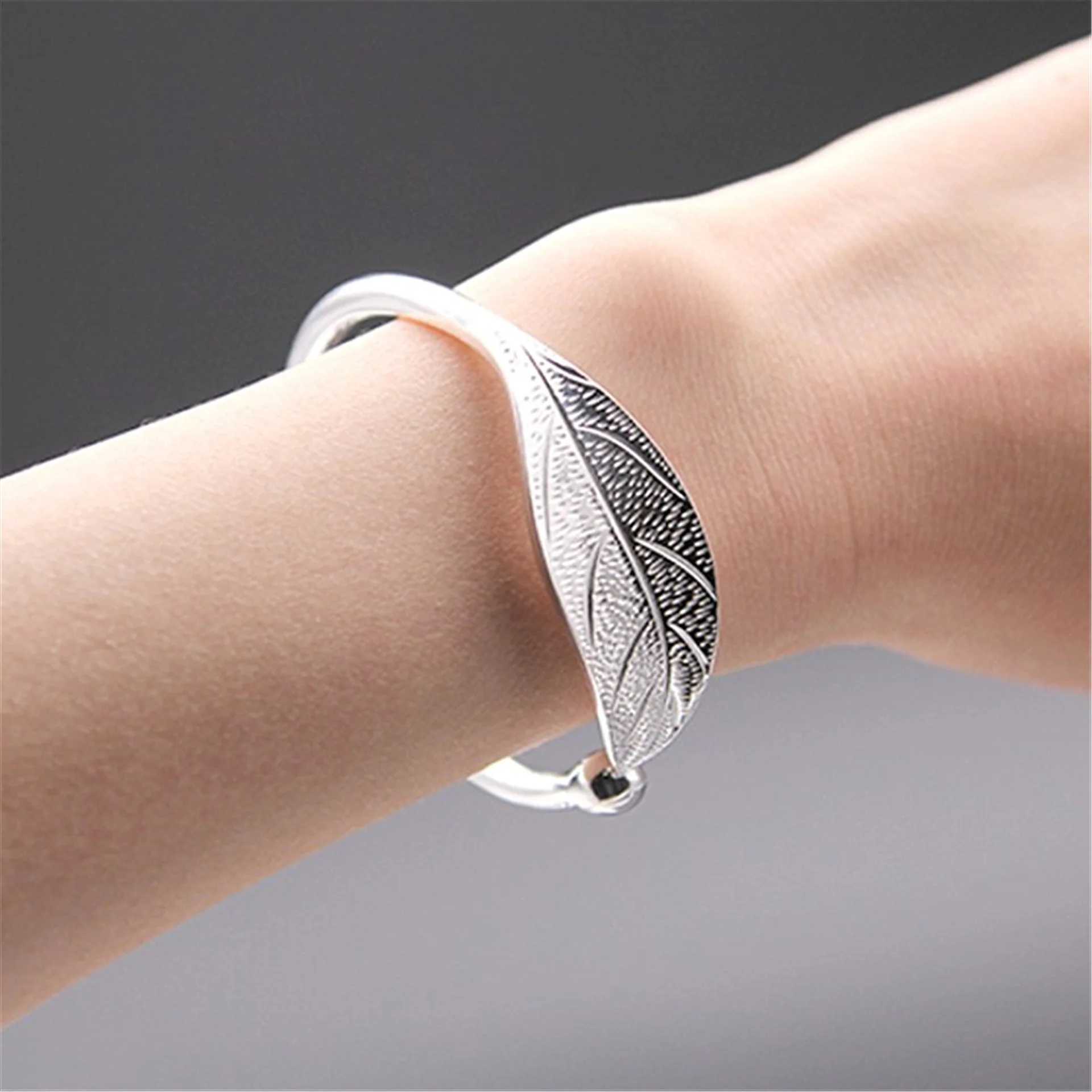 Luxury 925 Sterling Tree Bracelet for Wen Fashion Designer Elegant Opening Bracelets Party Jewelry GiftsC250408